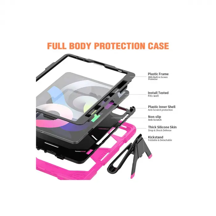 iPad Pro 11 (2020) Kılıf Griffin Tablet Kapak - Pembe