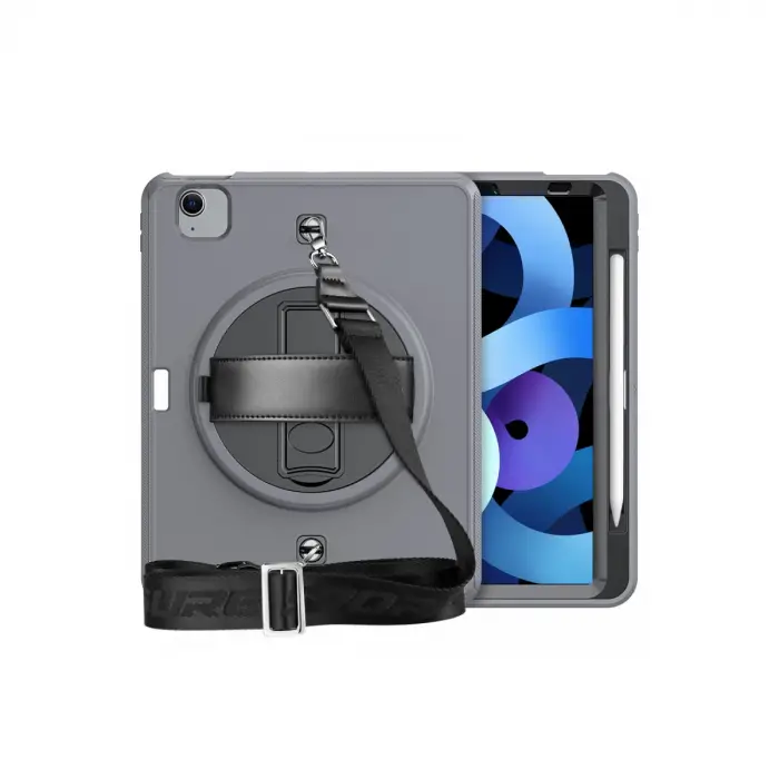 iPad Pro 11 (2020) Kılıf Strap-C Otterbox Tablet Kapak - Gri