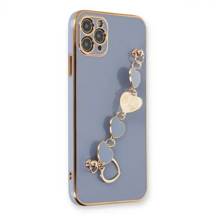 iPhone 11 Pro Kılıf Esila Silikon - Gri