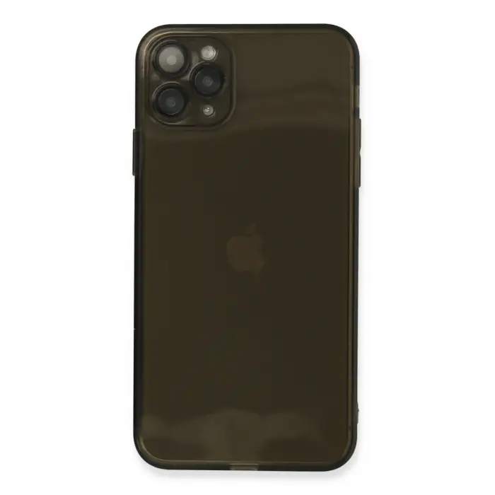 iPhone 11 Pro Kılıf Fly Lens Silikon - Siyah