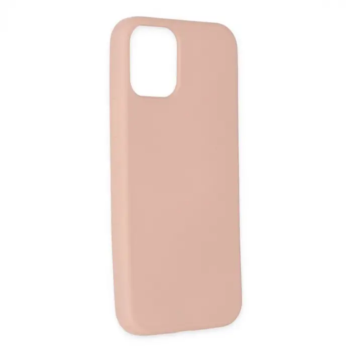 iPhone 11 Pro Kılıf Nano içi Kadife Silikon - Pudra
