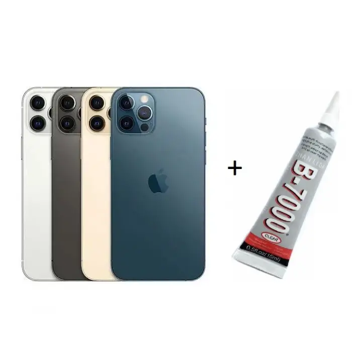 iPhone 12 PRO MAX Arka Batarya Pil Kapağı ALTIN (B