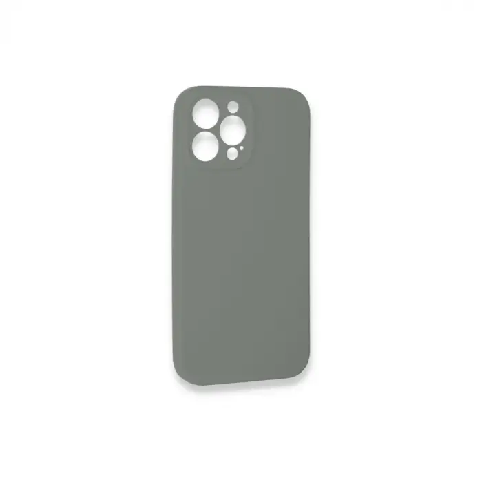 iPhone 13 Pro Max Kılıf Lansman Legant Silikon - Gri
