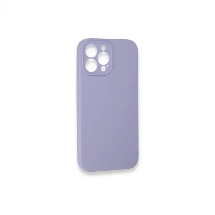 iPhone 13 Pro Max Kılıf Lansman Legant Silikon - Lila