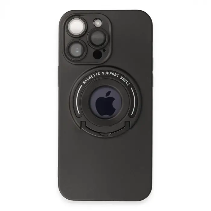 iPhone 13 Pro Max Kılıf Lukka Magneticsafe Kapak - Siyah