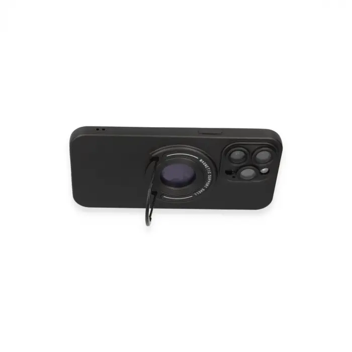 iPhone 13 Pro Max Kılıf Lukka Magneticsafe Kapak - Siyah