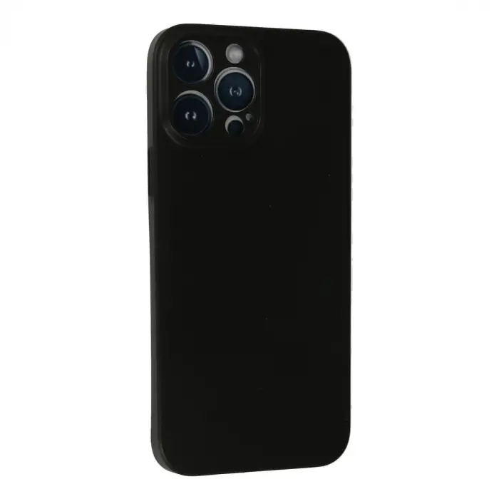 iPhone 13 Pro Max Kılıf PP Ultra İnce Kapak - Siyah