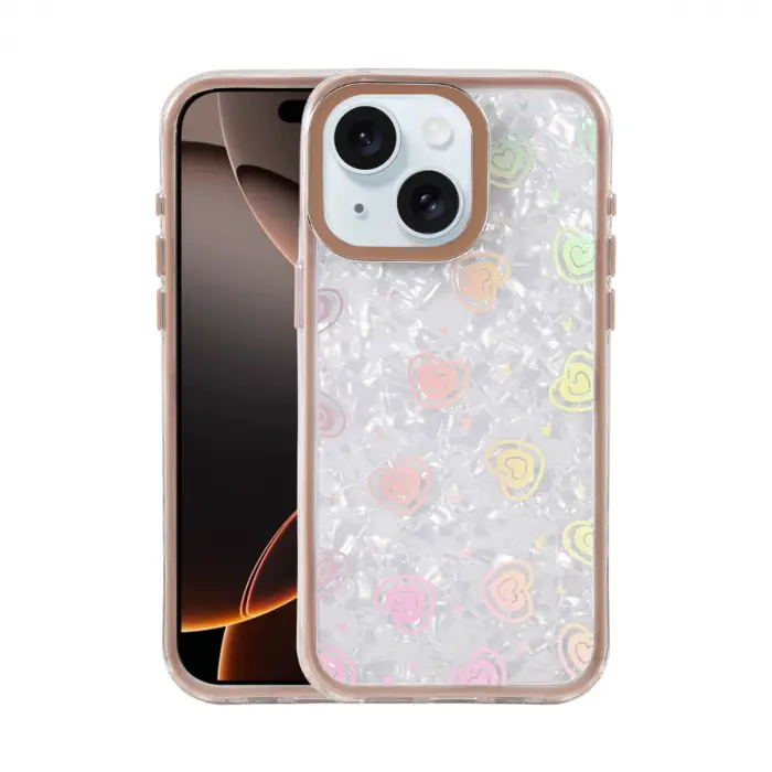 iPhone 14 Lumi Desenli Kapak - Çöl Titanyum