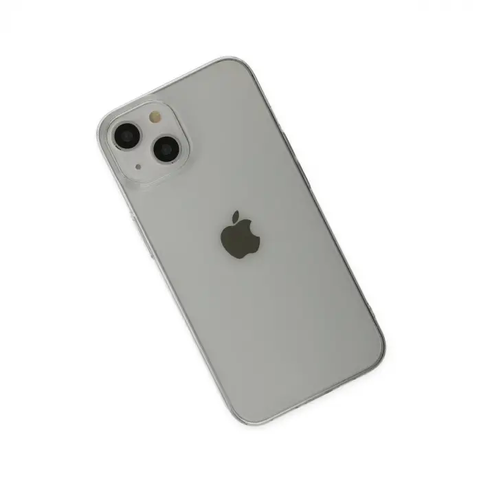 iPhone 14 Plus Kılıf Pc Sert Şeffaf Kapak - Şeffaf