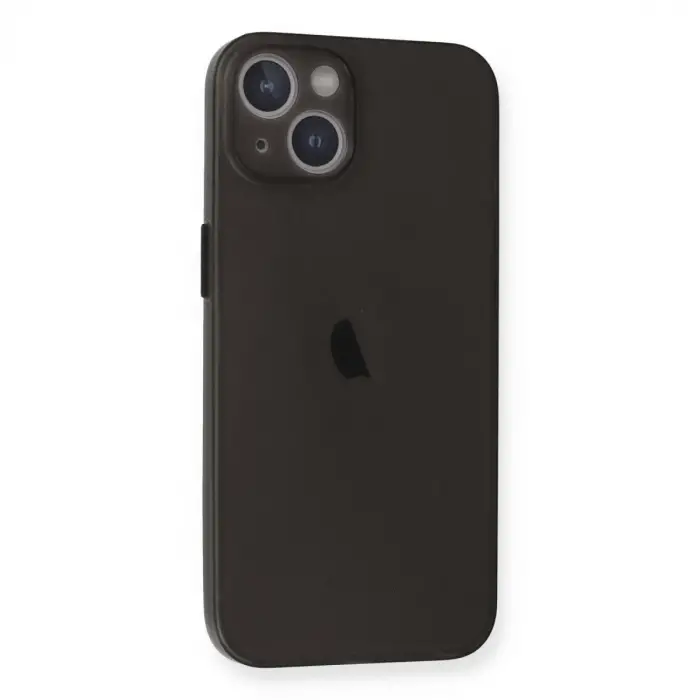 iPhone 14 Plus Kılıf PP Ultra İnce Kapak - Gri