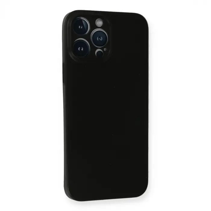 iPhone 14 Pro Kılıf PP Ultra İnce Kapak - Siyah