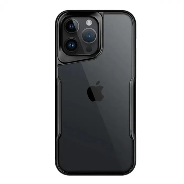iPhone 15 Pro Kılıf Boyi Silikon Kapak - Siyah