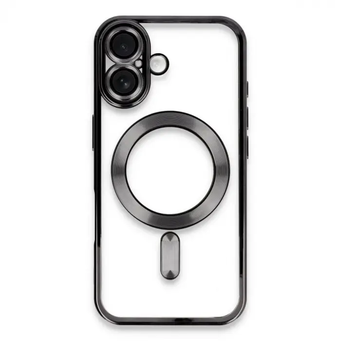 iPhone 16 Kılıf Kross Magneticsafe Kapak - Siyah