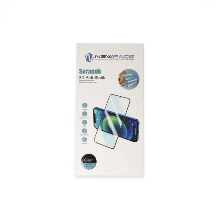 iPhone 16 Pro 3D Antistatik Seramik Nano Ekran Koruyucu