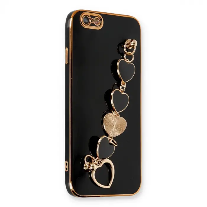 iPhone 6 Kılıf Esila Silikon - Siyah