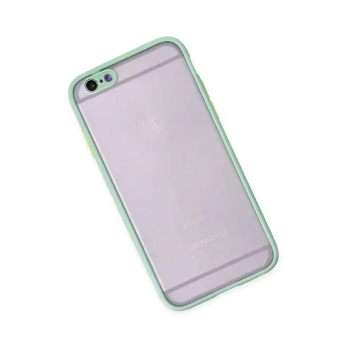 iPhone 6 Kılıf Montreal Silikon Kapak - Turkuaz