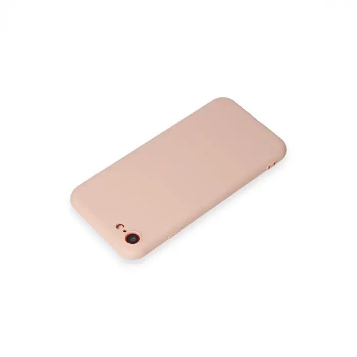 iPhone 7 Kılıf First Silikon - Pudra