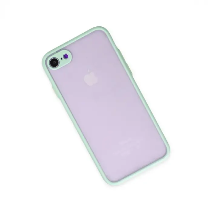 iPhone 7 Kılıf Montreal Silikon Kapak - Turkuaz