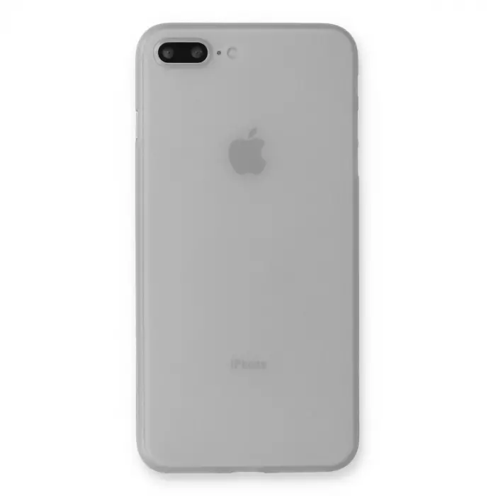 iPhone 7 Plus Kılıf PP Ultra İnce Kapak - Beyaz