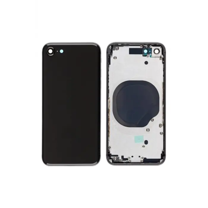 Iphone 8 Boş Kasa Kapak 8g Siyah Uyumlu