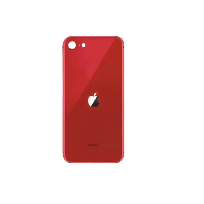 iPhone SE 2020 Arka Kapak Batarya Kapağı (KIRMIZI)