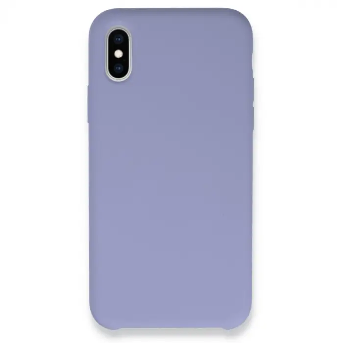 iPhone X Kılıf Lansman Legant Silikon - Lila