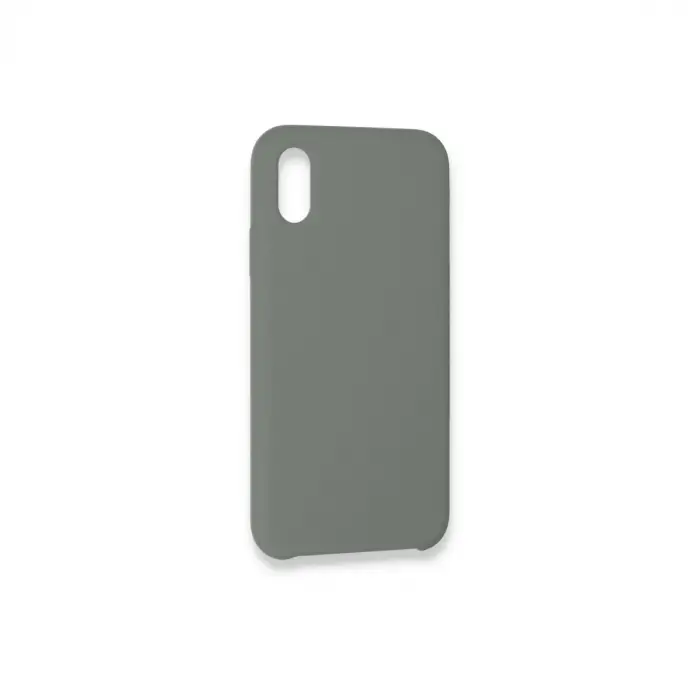 iPhone XS Max Kılıf Lansman Legant Silikon - Gri