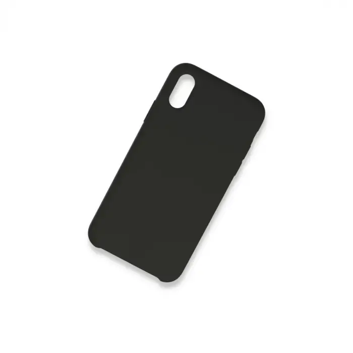 iPhone XS Max Kılıf Lansman Legant Silikon - Siyah
