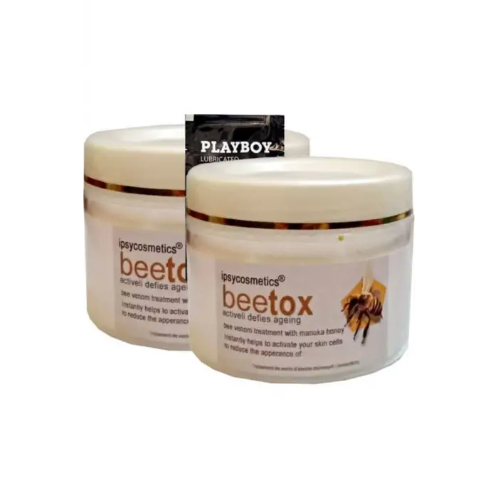 İpsycosmetics Beetox Arı Özü Kremi 100 ml x 2 adet + Jel