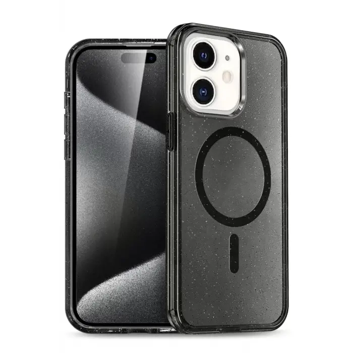 Joko Apple iPhone 12 Star Magsafe Kapak - Siyah