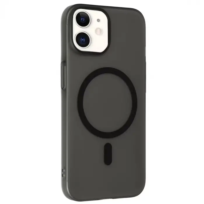 Joko Apple iPhone 12 Tuna PC Slim Magsafe Kapak - Siyah
