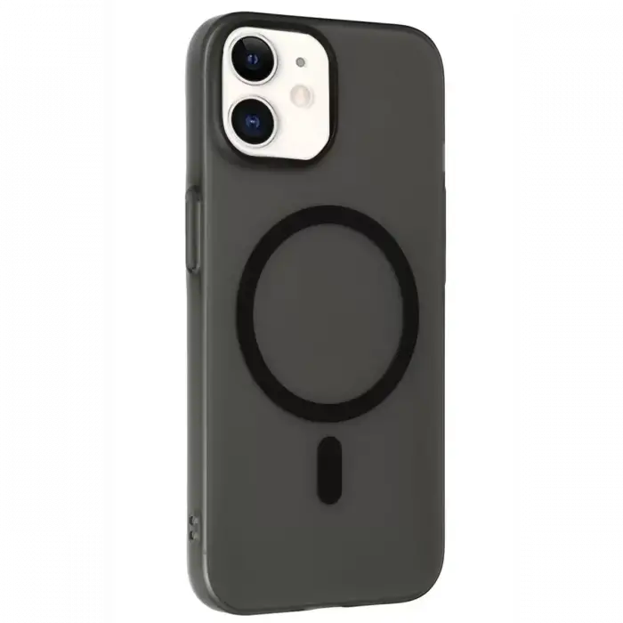 Joko Apple iPhone 12 Tuna PC Slim Magsafe Kapak - Siyah