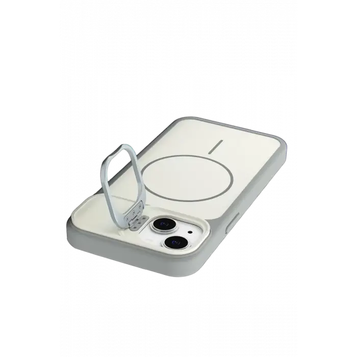 Joko Apple iPhone 14 Pale Magsafe Standlı Kapak - Beyaz