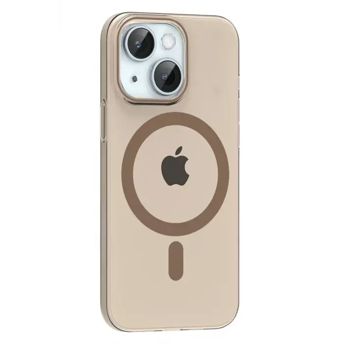 Joko Apple iPhone 14 PC Blank Magsafe Kapak - Çöl Titanyum