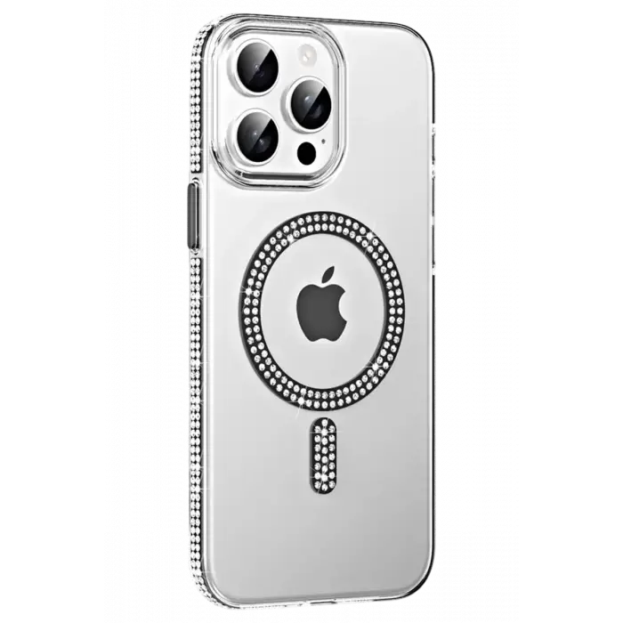 Joko Apple iPhone 14 Pro Max Move Taşlı Magsafe Kapak - Siyah