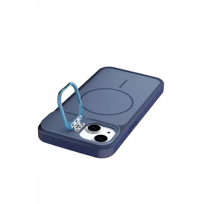 Joko Apple iPhone 15 Pale Magsafe Standlı Kapak - Mavi