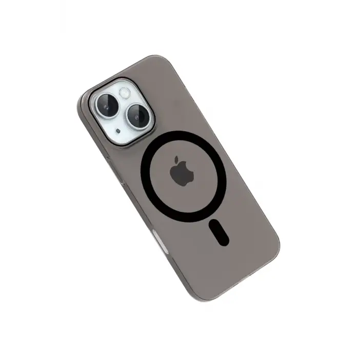 Joko Apple iPhone 15 PC Blank Magsafe Kapak - Siyah