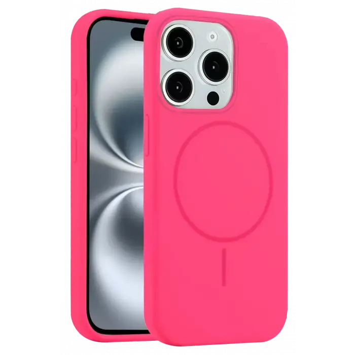 Joko Apple iPhone 15 Pro Max Kılıf Jully Magsafe Kapak - Pembe
