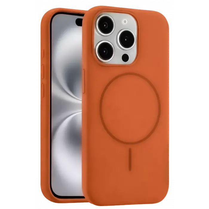 Joko Apple iPhone 15 Pro Max Kılıf Jully Magsafe Kapak - Turuncu