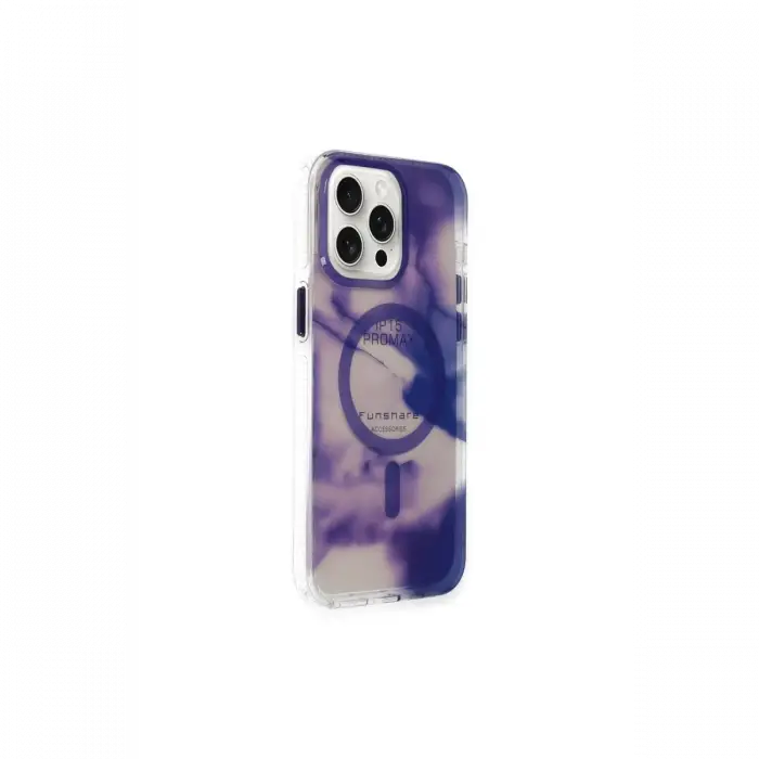 Joko Apple iPhone 15 Pro Max Phantom Magsafe Kapak - Mor