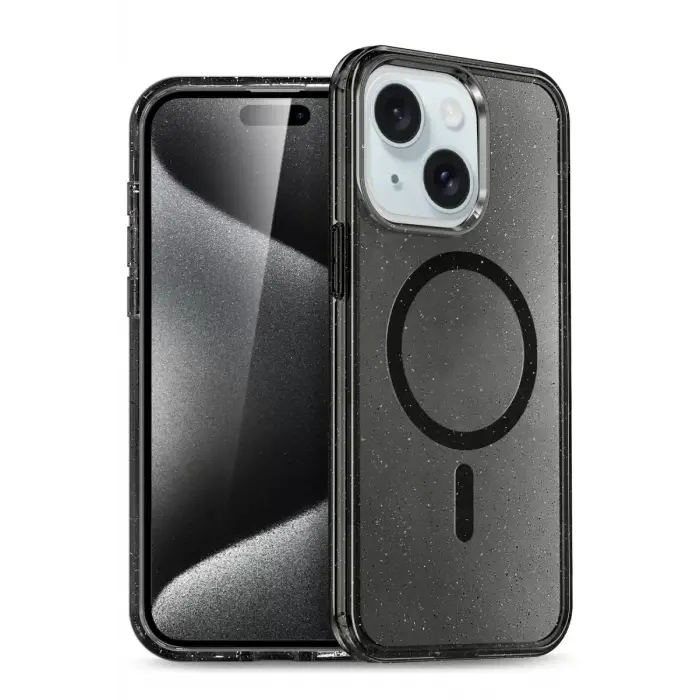 Joko Apple iPhone 15 Star Magsafe Kapak - Siyah