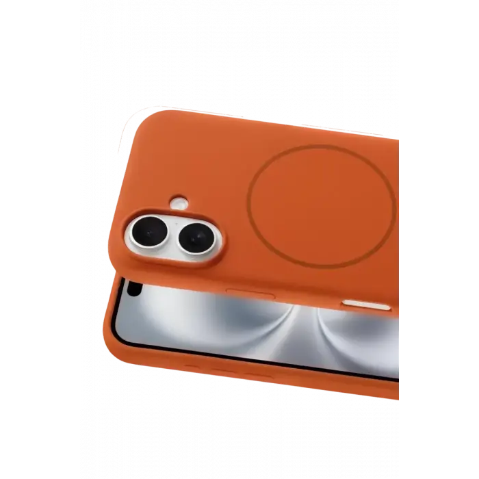 Joko Apple iPhone 16 Plus Kılıf Jully Magsafe Kapak - Turuncu