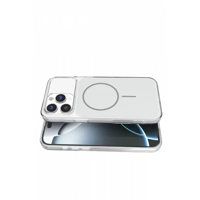 Joko Apple iPhone 16 Pro Max Bruma Magsafe Kapak - Gümüş