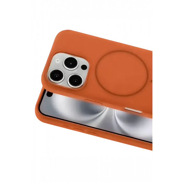 Joko Apple iPhone 16 Pro Max Kılıf Jully Magsafe Kapak - Turuncu