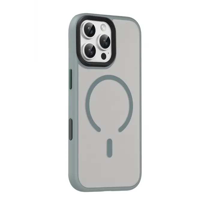 Joko Apple iPhone 16 Pro Max Megane Magsafe Kapak - Titan Gri