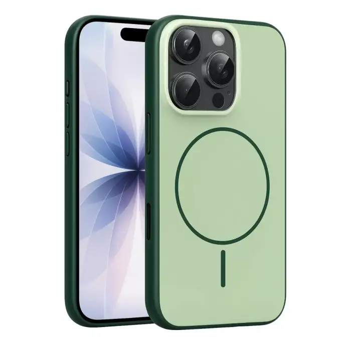 Joko Apple iPhone 16 Pro Max Neva Magsafe Kapak - Koyu Yeşil