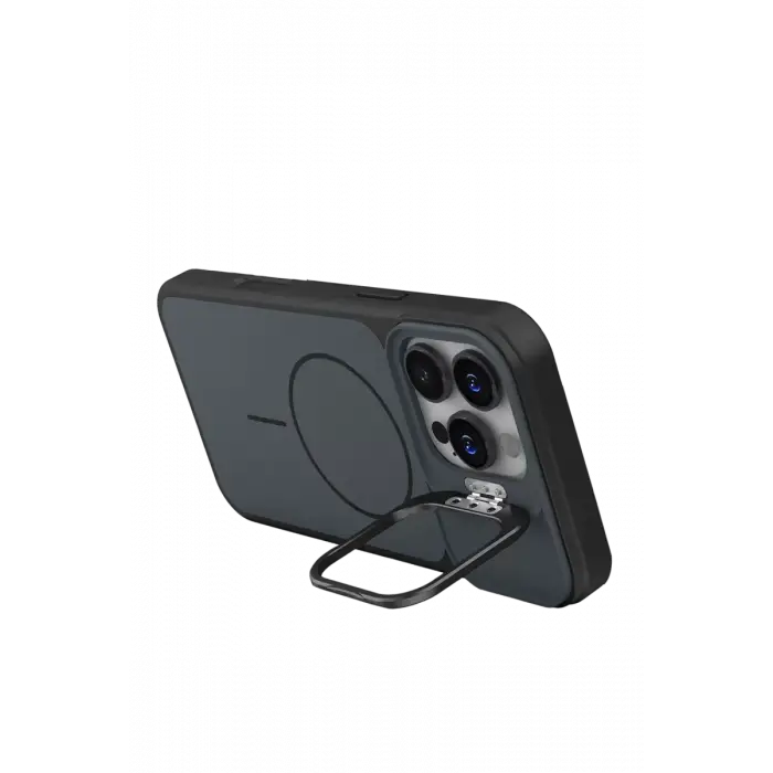 Joko Apple iPhone 16 Pro Max Pale Magsafe Standlı Kapak - Siyah