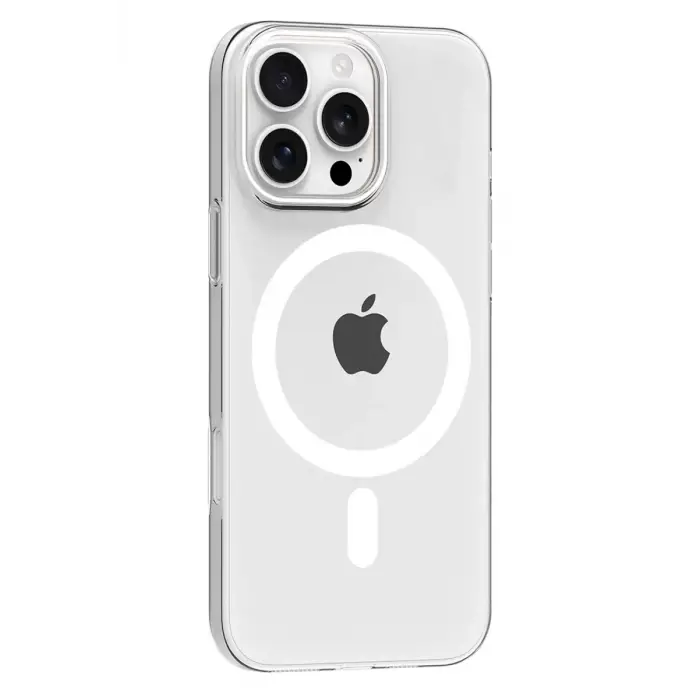 Joko Apple iPhone 16 Pro Max PC Blank Magsafe Kapak - Şeffaf