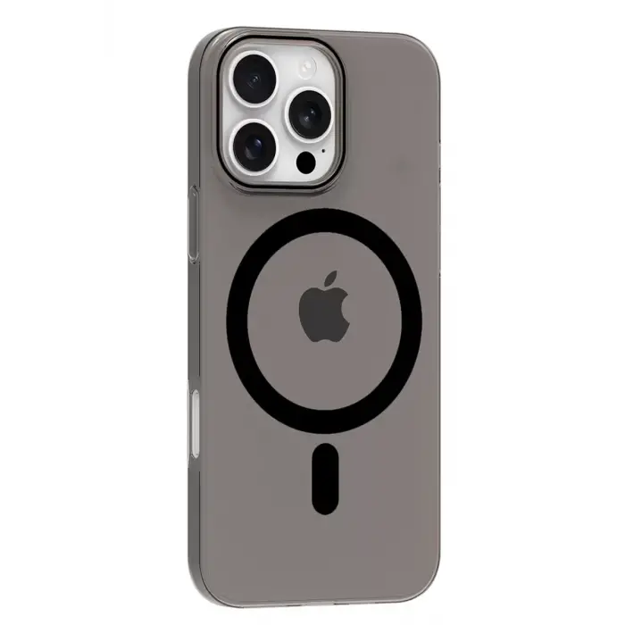 Joko Apple iPhone 16 Pro Max PC Blank Magsafe Kapak - Siyah