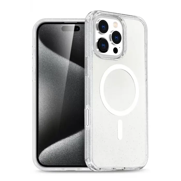 Joko Apple iPhone 16 Pro Star Magsafe Kapak - Şeffaf